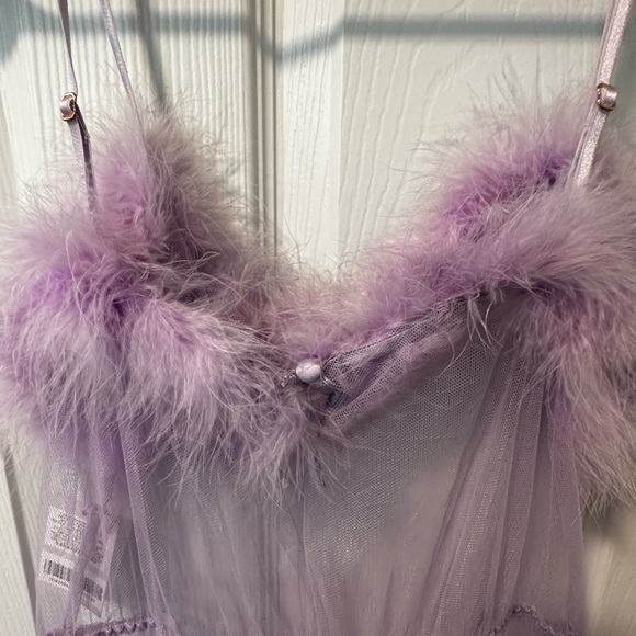 Savage x Fenty Sheer Feathered Jumpsuit - Picture 5 of 5
